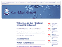 Tablet Screenshot of kain-maerk.com
